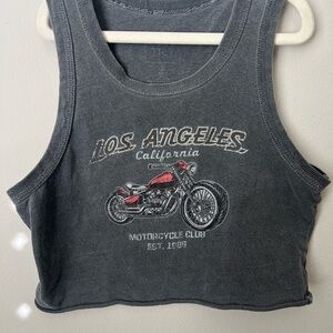 Los Angeles Motorcycle Club Crop Top